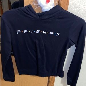 Friends size medium crop top sweatshirt
